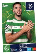 2025-26 Topps Champions League  Sporting CP 414 Gonçalo Inácio