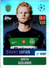 2024-25 Topps Champions League 356 Morten Hjulmand (Sporting Clube de Portugal)