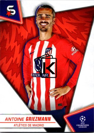 Fotbalová kartička 2023-24 Topps Superstars UEFA Club Competitions 20 Antoine Griezmann (Atlético de Madrid)