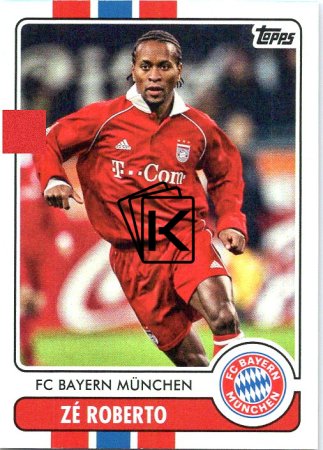 Fotbalová kartička 2022-23 Topps FC Bayern Munchen Team set LG-ZR Zé Roberto