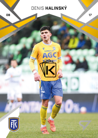 Fotbalová kartička 2024-25 SportZoo Chance Liga Serie 2 FK Teplice 271 DENIS HALINSKÝ