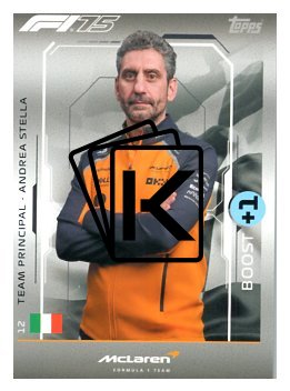 2025 Topps Turbo Attax F1 McLaren F1 Team 12	Andrea Stella