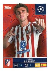 2025-26 Topps Champions League Atlético Madrid 122 Pablo Barrios
