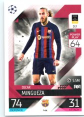 Fotbalová kartička 2022-23 Topps Match Attax UCL 144 Oscar Mingueza - FC Barcelona