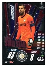 fotbalová kartička 2020-21 Topps Match Attax Champions League Extra Super Skill Star SKI1 Samir Handanovic FC Inter Milan