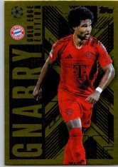 Fotbalová kartička 2024-25 Topps Match Attax EXTRA UEFA Club Competitions Gold Edge Edition GOL 6.  Serge Gnabry (FC Bayern München)