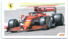 samolepka 2021 Topps Formule 1 Widescreen 137 Charles Leclerc Ferrari