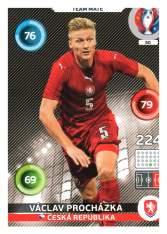 Panini Adrenalyn XL EURO 2016 Team Mate 50 Václav Procházka Česká Republika