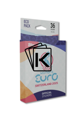 UEFA EURO Women 2025 Eco pack samolepek