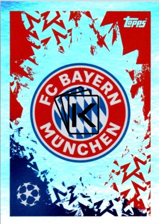2024-25 Topps Champions League 172 Club Badge (FC Bayern München)