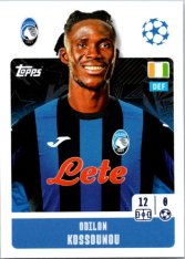 2024-25 Topps Champions League 81 Odilon Kossounou (Atalanta BC)