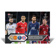 2021-22 Topps Now  UCL 136 Benzema/ronaldo/messi/Lewandowski