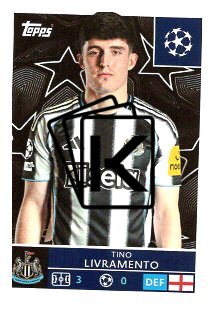 2025-26 Topps Champions League  Newcastle United 316 Tino Livramento