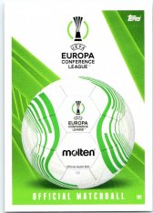 2023-24 Topps Match Attax EXTRA UEFA Club Competition Official Matchball 192 UEFA Europa Conference League