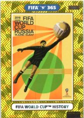 fotbalová karta Panini Adrenalyn XL FIFA 365 2021 FIFA World Cup History 390 Russia 2018