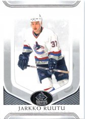 Hokejová karta 2020-21 Upper Deck SP Legends Signature Edition 196 Jarkko Ruutu - Vancouver Canucks