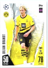 Fotbalová kartička 2023-24 Topps Match Attax UEFA Club Competitions 219 Julian Brandt  Borussia Dortmund