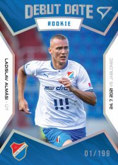 fotbalová kartička 2021-22 SportZoo Fortuna Liga Debut Date Rookie DR2 Ladislav Almasi FC Baník Ostrava Gold limitace /199
