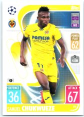 fotbalová kartička 2021-22 Topps Match Attax UEFA Champions League 295 Samuel Chukwueze Villarreal CF
