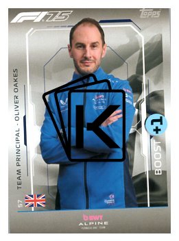 2025 Topps Turbo Attax F1 BWT Alpine  57 Oliver Oakes