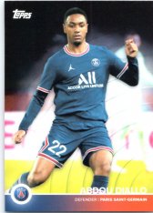 Fotbalová kartička Topps 2021-22 PSG Team Set 8 Abdou Diallo