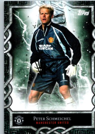 fotbalová kartička 2024-25 Topps Manchester United Fan Set Monolith MO-1 Peter Schmeichel