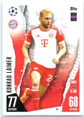 Fotbalová kartička 2023-24 Topps Match Attax UEFA Club Competitions 197	Konrad Laimer FC Bayern München