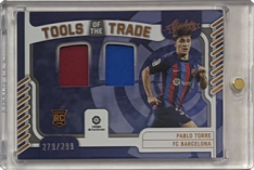 relic karta Panini Absolute Pablo Torre FC Barcelona Tools of the Trade Relic RC 273/299