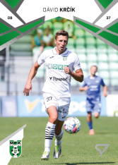 Fotbalová kartička 2024-25 SportZoo Chance Liga Serie 2 MFK Karviná 336 DÁVID KRČÍK