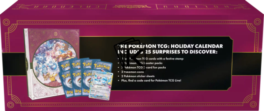Pokémon TCG: Adventní kalendář 2025