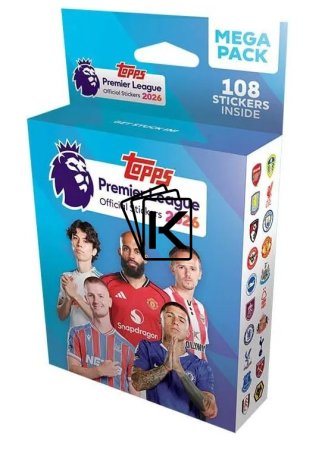 2025-26 Topps Premier League Mega pack