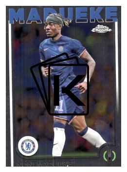 fotbalová kartička 2024-25 Topps Chrome UCC 113 Noni Madueke, Chelsea FC