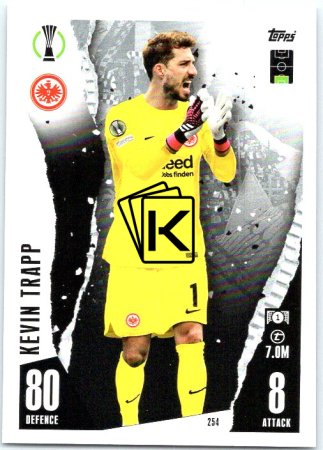 Fotbalová kartička 2023-24 Topps Match Attax UEFA Club Competitions 254 Kevin Trapp Eintracht Frankfurt