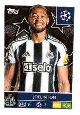 2025-26 Topps Champions League  Newcastle United 317 Joelinton