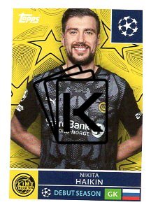 2025-26 Topps Champions League FK Bodø/Glimt 518 Nikita Haikin