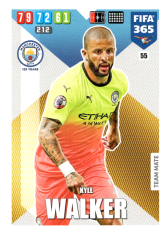 Fotbalová kartička Panini Adrenalyn XL FIFA 365 - 2020 Team Mate 55 Kyle Walker Manchester City