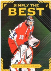 Legendary Cards Simply The Best 24 Roman Čechmánek 2002 Česká Republika ZOH