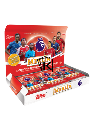 2025-26 Topps Merlin Premier League  Hobby Box