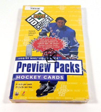 1998-99 Upper Deck Choice Preview Hockey Box