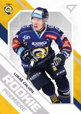 hokejová kartička 2021-22 SportZoo Tipsport Extraliga Serie 2 Rookie Premiere  RP-31 Lukáš Chludil PSG Berani Zlín