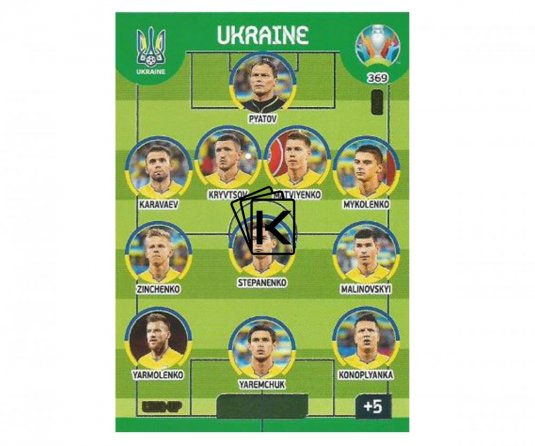 Panini Adrenalyn XL UEFA EURO 2020 Line Up 369 Ukraine