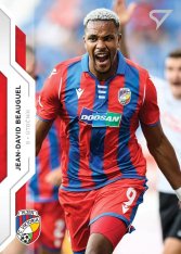 fotbalová kartička SportZoo 2020-21 Fortuna Liga Base 95 Jean-David Beauguel  FK Viktoria Plzeň