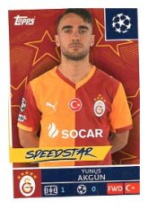 2025-26 Topps Champions League Galatasaray SK 236 Yunus Akgün