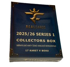 2025-26 Real Cards Series 1 Hockey Collectors Box