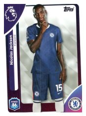 fotbalová kartička 2025-26 Topps  Premier League 104 Nicolas Jackson (Chelsea)