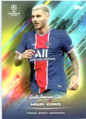 fotbalová kartička 2021 Topps O Jogo Bonito South American Stars Mauri Icardi PSG
