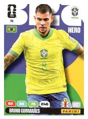 fotbalová kartička World Cup 2026 Adrenalyn XL 78  Bruno Guimaraes (Brazil)