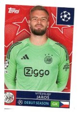 2025-26 Topps Champions League AFC Ajax 44 Vítězslav Jaroš