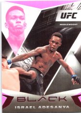 2021 Panini Chronicles UFC Black 111 Israel Adesanya Pink Paralell