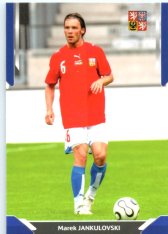 fotbalová kartička 2022 Pro Arena Repre v srdcích Blue Series 4 Marek Jankulovski